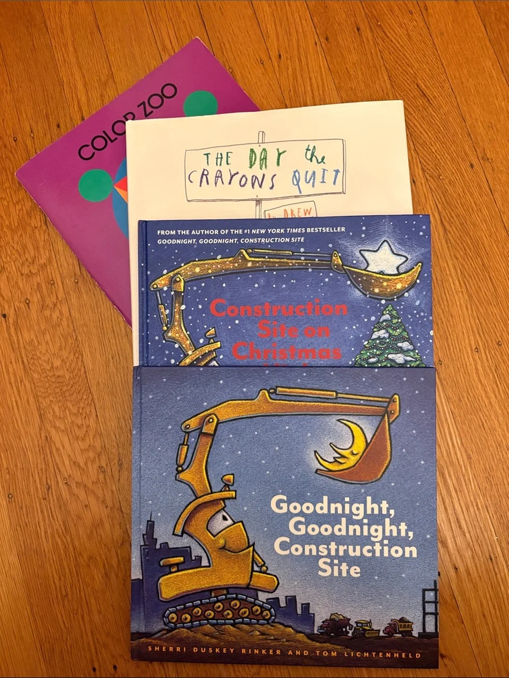 Goodnight, Goodnight, Construction Site - Blue - Kids Book Bundle